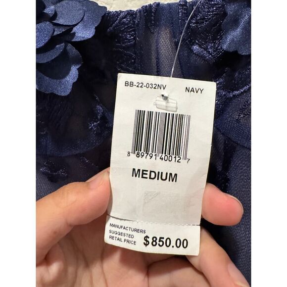 BRONX & BANCO Anastasia Navy Maxi Dress AUS 10/ us 6/M - Picture 8 of 15